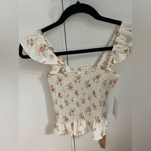 NWT Reformation linen top